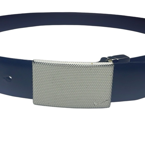 Nike Golf Stealth Plaque Reversible Belt Black/Brown Size 42” - Picture 5 of 5